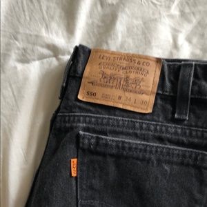 ✨LAST DAY✨ Orange Tab VINTAGE 550 Levi Jeans